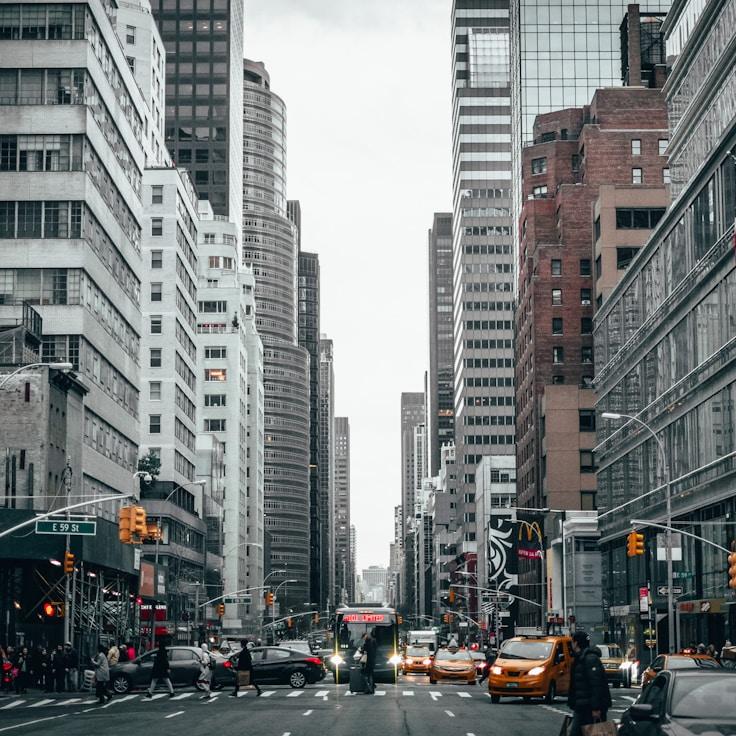 City skyline in Amsterdam, Netherlands